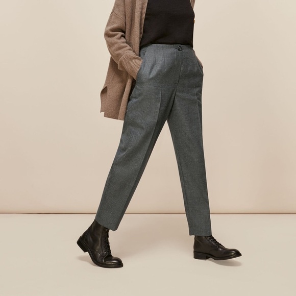 Whistles Gray Trousers - Picture 1 of 8